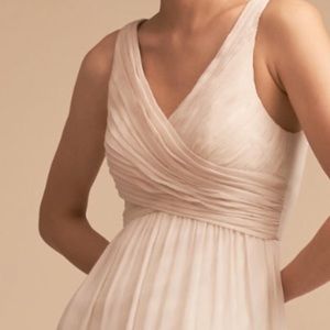 NEW BHLDN Angie Dress Ivory Chiffon Size Small